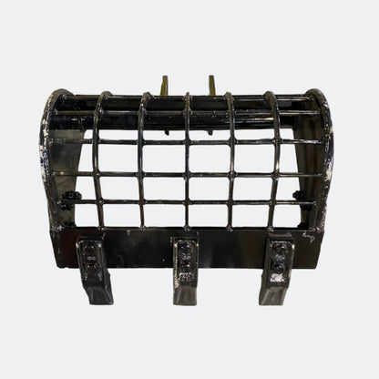 Chinese Mini Excavator: 17" Skeleton Digging Bucket, 25 mm pins - Bully Dog Equipment