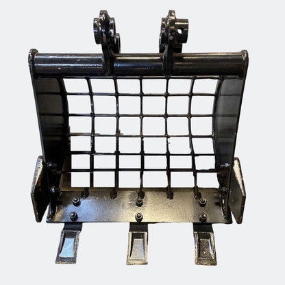 Chinese Mini Excavator: 17" Skeleton Digging Bucket, 30 mm pins - Bully Dog Equipment