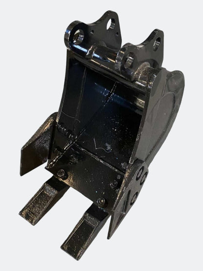 Chinese Mini Excavator: 8" Trenching Digging Bucket, 25 mm pins - Bully Dog Equipment