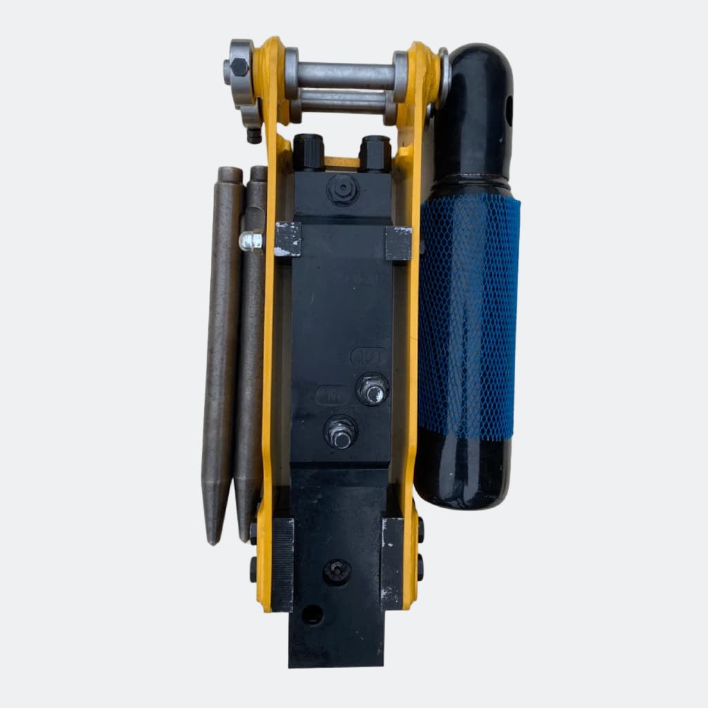 Chinese Mini Excavator: Hydraulic Rock Hammer, 25 mm pins - Bully Dog Equipment