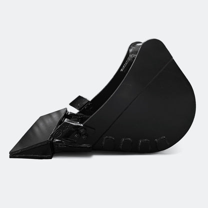 Excavator Bucket: 18" Digging Bucket, 5 ton – 6 ton Excavator - John Deere 50–60 wedge (WBM 50) - Bully Dog Equipment