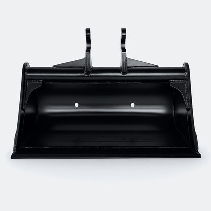 Excavator Bucket: 32" Clean - up Bucket, 1.5 ton – 2.5 ton Excavator - John Deere 17 (WBM 17) - Bully Dog Equipment