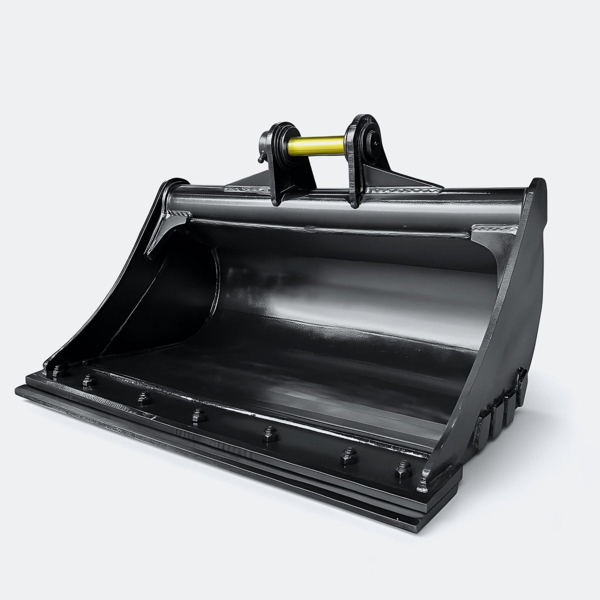 Excavator Bucket: 36" Clean - up Bucket, 3 ton – 4 ton Excavator - Caterpillar 303–304 pins - Bully Dog Equipment