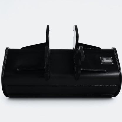 Excavator Bucket: 36" Clean - up Bucket, 3 ton – 4 ton Excavator - John Deere 26–40 wedge (WBM 35) - Bully Dog Equipment