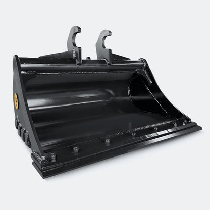 Excavator Bucket: 36" Clean - up Bucket, 3 ton – 4 ton Excavator - John Deere 26–40 wedge (WBM 35) - Bully Dog Equipment