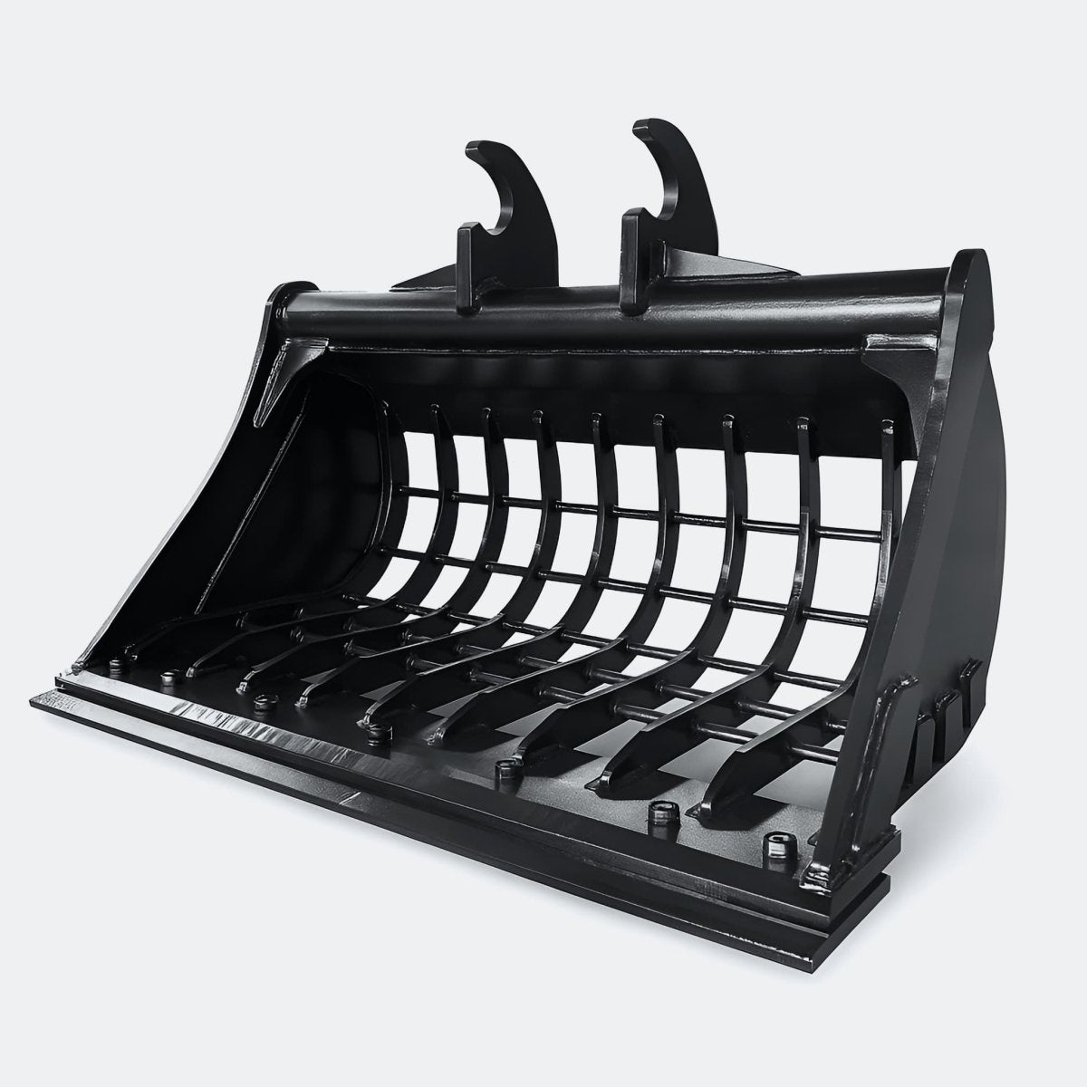 Excavator Bucket: 36" Skeleton Bucket with cutting edge, 2 ton – 4 ton Excavator - John Deere 26–40 wedge (WBM 35) - Bully Dog Equipment