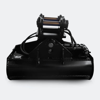 Excavator Bucket: 36" Tilt / Wrist Bucket, 2.5 ton – 4 ton Excavator - Caterpillar 303–304 pins - Bully Dog Equipment