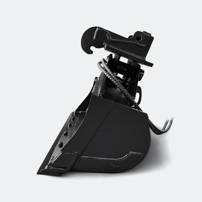 Excavator Bucket: 36" Tilt / Wrist Bucket, 2.5 ton – 4 ton Excavator - Bobcat X - Change - Bully Dog Equipment