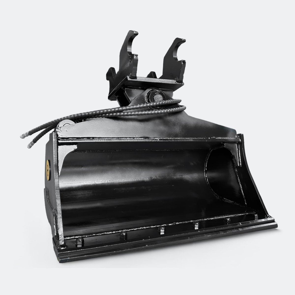 Excavator Bucket: 36" Tilt / Wrist Bucket, 2.5 ton – 4 ton Excavator - John Deere 26–40 wedge (WBM 35) - Bully Dog Equipment