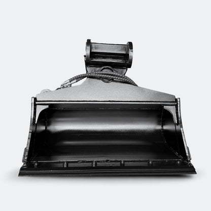 Excavator Bucket: 36" Tilt / Wrist Bucket, 2.5 ton – 4 ton Excavator - Bobcat X - Change - Bully Dog Equipment