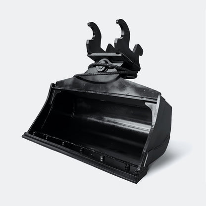 Excavator Bucket: 36" Tilt / Wrist Bucket, 2.5 ton – 4 ton Excavator - Kubota 26–40 wedge - Bully Dog Equipment