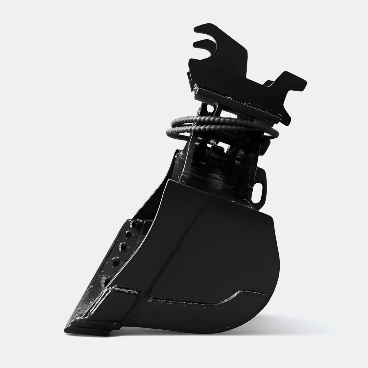 Excavator Bucket: 36" Tilt / Wrist Bucket, 2.5 ton – 4 ton Excavator - John Deere 26–40 wedge (WBM 35) - Bully Dog Equipment