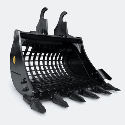 Excavator Bucket: 48" Skeleton Digging Bucket, 11 ton – 16 ton Excavator - CWS 120 wedge coupler - Bully Dog Equipment