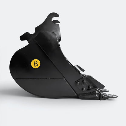 Excavator Bucket: 48" Skeleton Digging Bucket, 11 ton – 16 ton Excavator - CWS 120 wedge coupler - Bully Dog Equipment