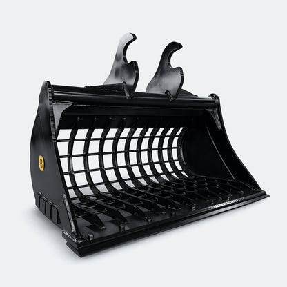 Excavator Bucket: 54" Skeleton Bucket cutting edge, 10 ton – 13 ton Excavator - CWS 120 wedge - Bully Dog Equipment