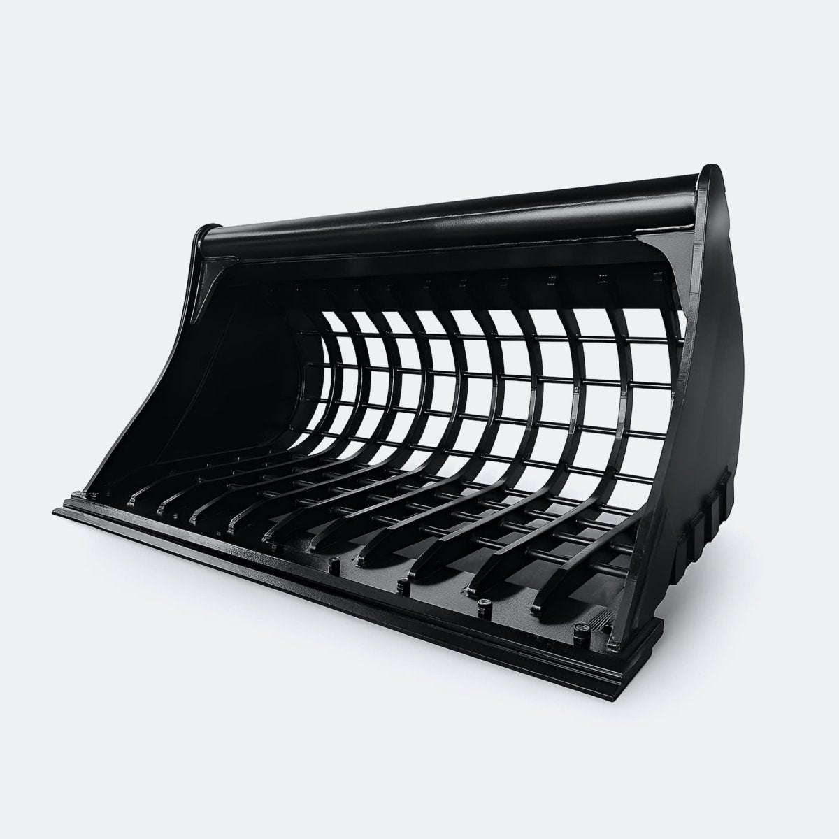 Excavator Bucket: 54" Skeleton Bucket with cutting edge, 6 ton – 10 ton Excavator - John Deere 70–100 wedge (WBM 80) - Bully Dog Equipment