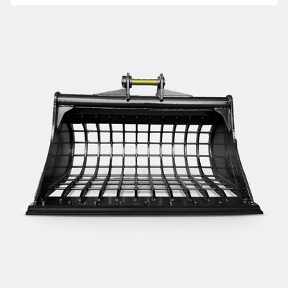 Excavator Bucket: 54" Skeleton Bucket with cutting edge, 6 ton – 10 ton Excavator - Kubota KX080 wedge - Bully Dog Equipment