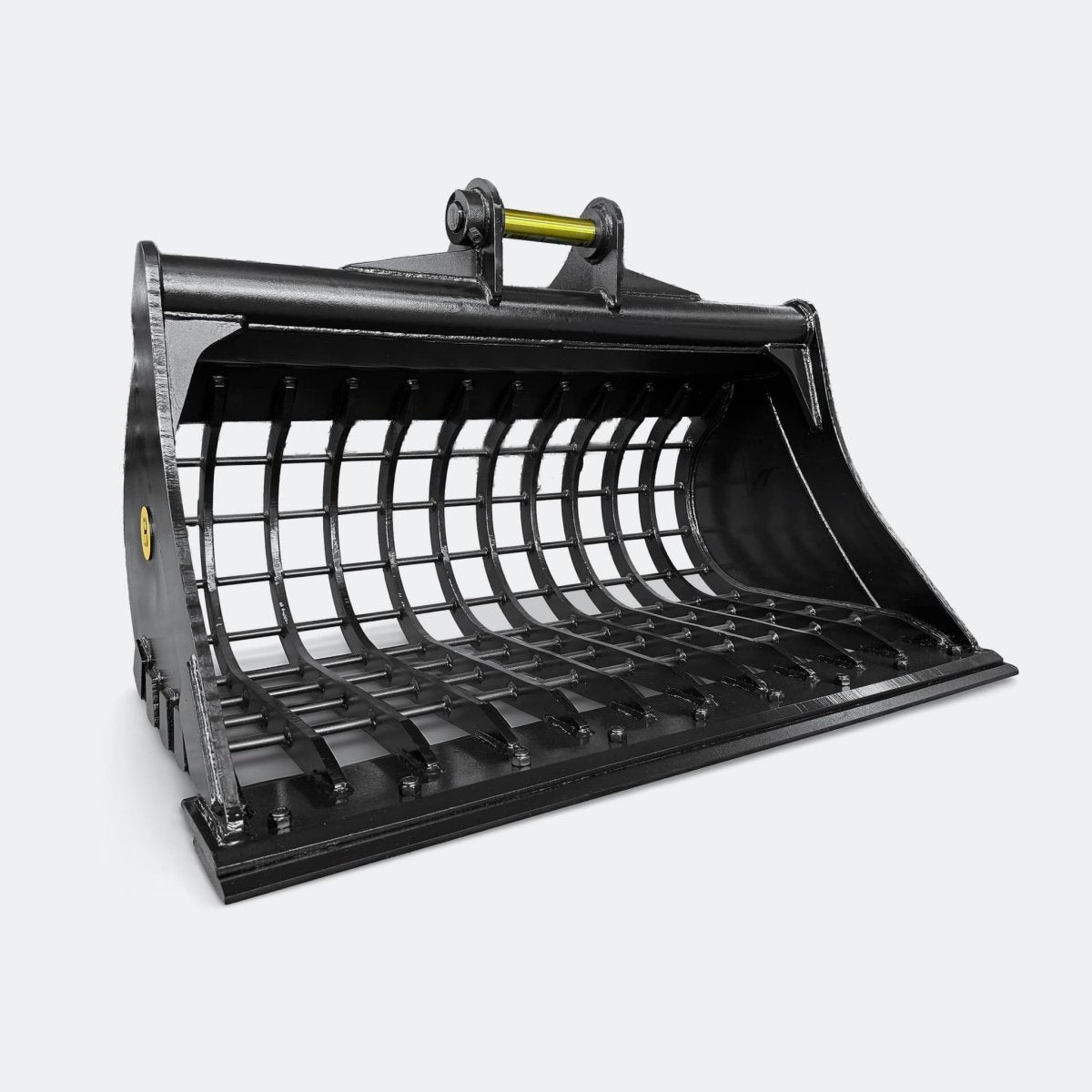 Excavator Bucket: 54" Skeleton Bucket with cutting edge, 6 ton – 10 ton Excavator - Yanmar 70–100 pins - Bully Dog Equipment