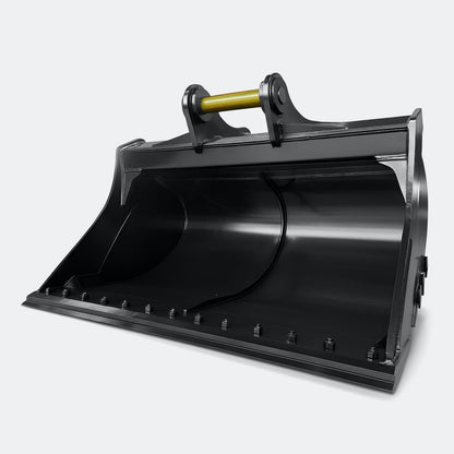 Excavator Bucket: Clean - up Bucket, 30 ton – 35 ton Excavator - 72” - WBM 300 wedge coupler - Bully Dog Equipment