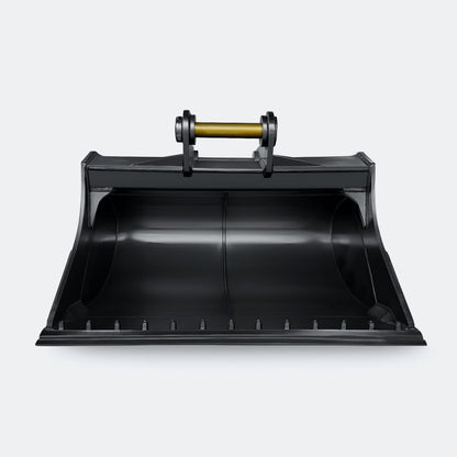 Excavator Bucket: Clean - up Bucket, 30 ton – 35 ton Excavator - 72” - WBM 300 wedge coupler - Bully Dog Equipment