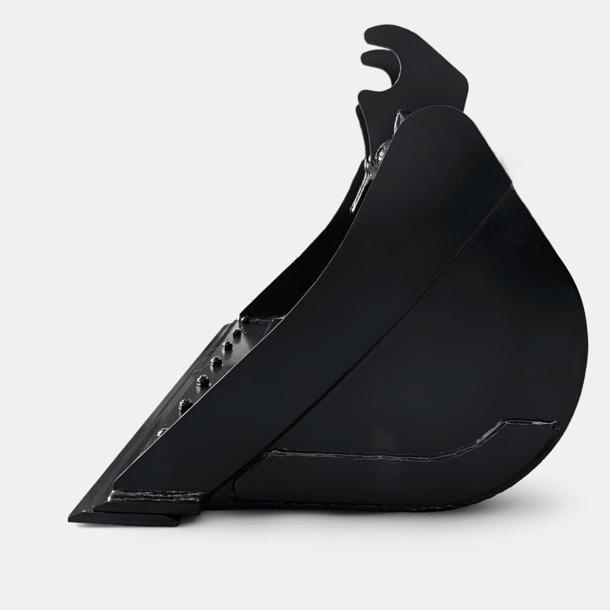 Excavator Bucket: Clean - up Bucket, 4 ton – 6 ton Excavator - 48" - John Deere 50–60 wedge (WBM 50) - Bully Dog Equipment