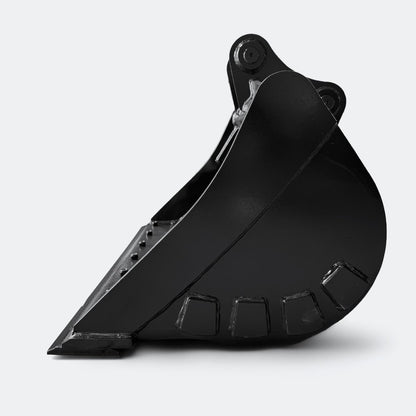 Excavator Bucket: Clean - up Bucket, 4 ton – 6 ton Excavator - 42" - Komatsu 50–60 pins - Bully Dog Equipment