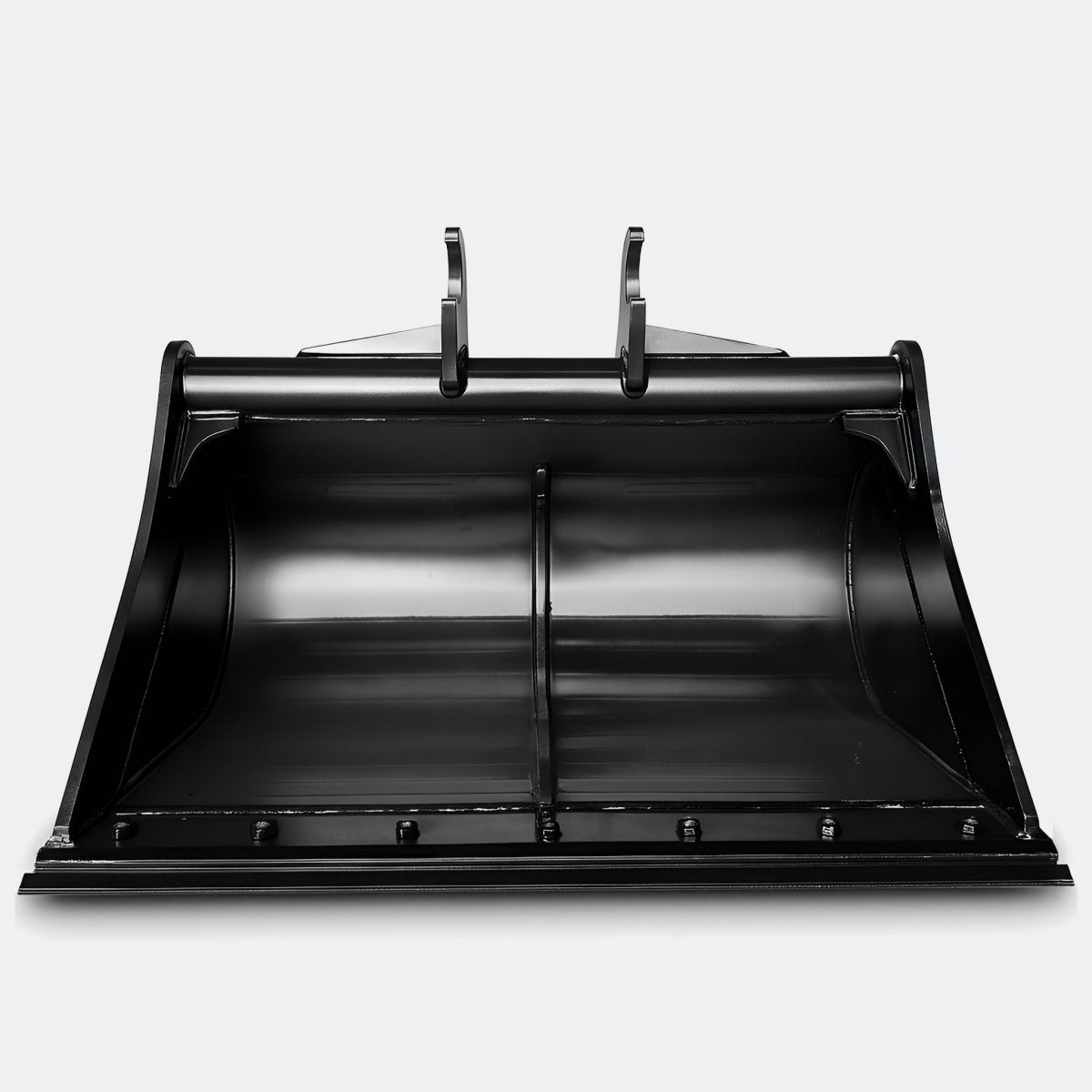 Excavator Bucket: Clean - up Bucket, 4 ton – 6 ton Excavator - 42" - John Deere 50–60 wedge (WBM 50) - Bully Dog Equipment