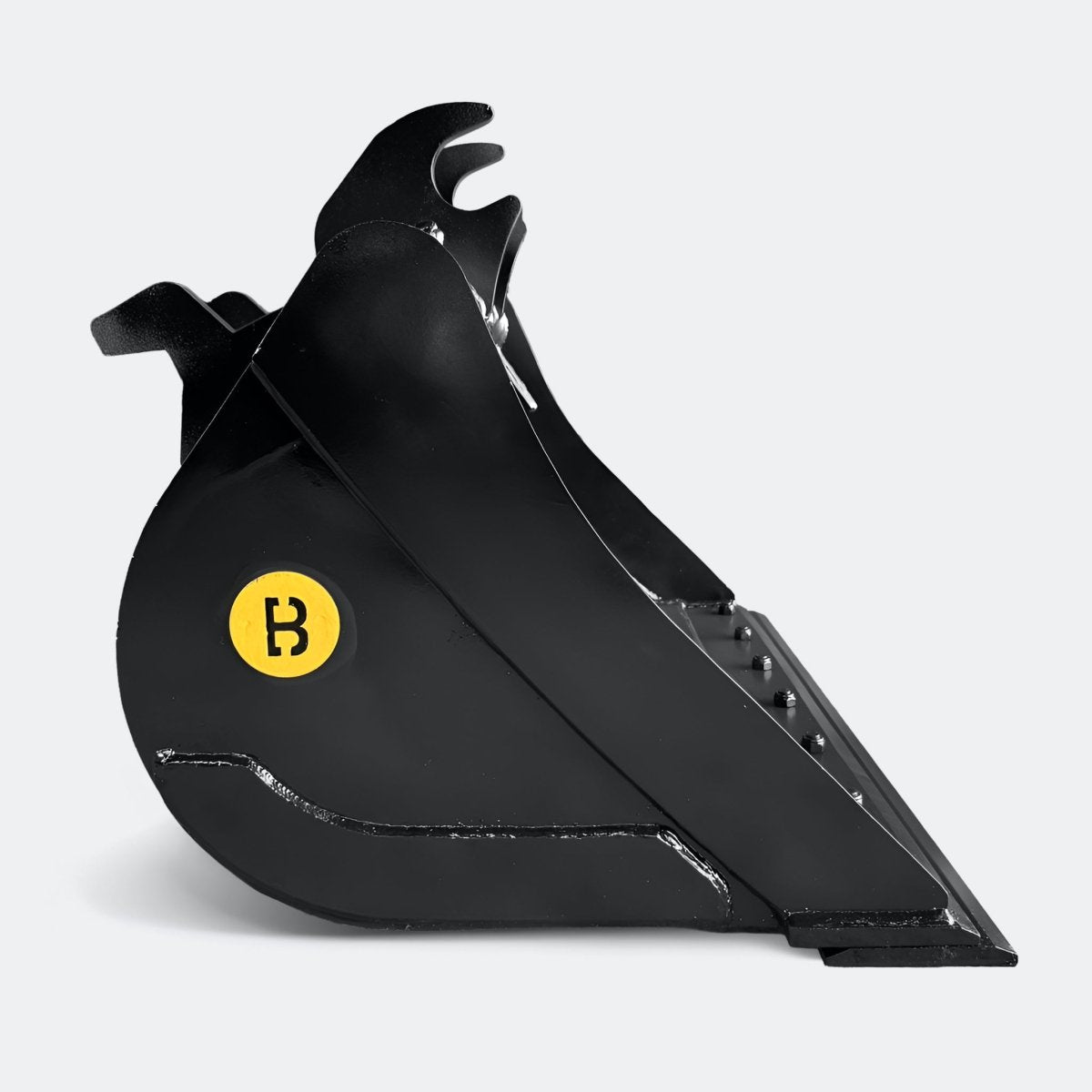 Excavator Bucket: Clean - up Bucket, 4 ton – 6 ton Excavator - 42" - John Deere 50–60 wedge (WBM 50) - Bully Dog Equipment