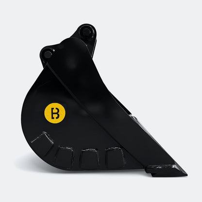 Excavator Bucket: Clean - up Bucket, 4 ton – 6 ton Excavator - 42" - Komatsu 50–60 pins - Bully Dog Equipment