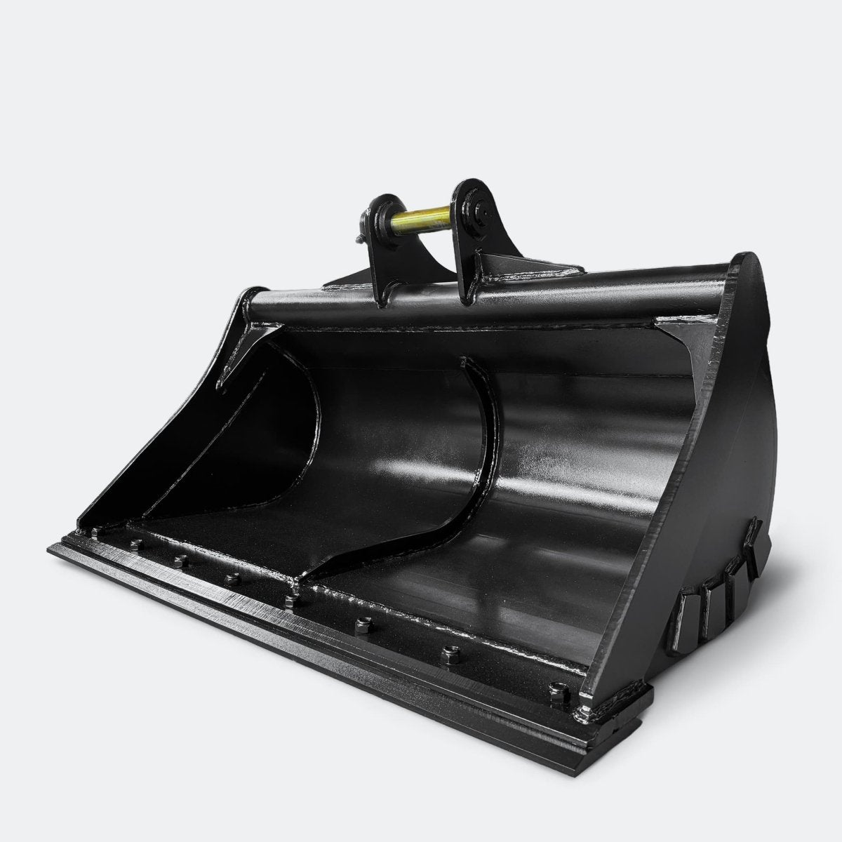 Excavator Bucket: Clean - up Bucket, 4 ton – 6 ton Excavator - 48" - Komatsu 50–60 pins - Bully Dog Equipment