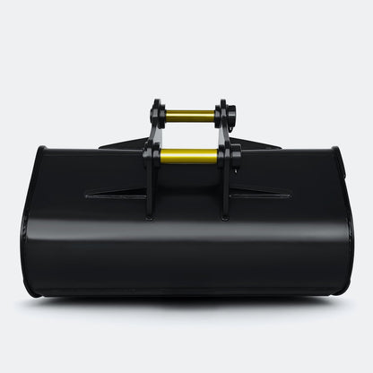 Excavator Bucket: Clean - up Bucket, 4 ton – 6 ton Excavator - 42" - Komatsu 50–60 pins - Bully Dog Equipment