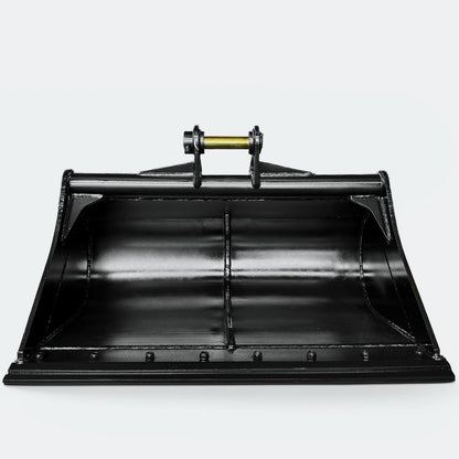 Excavator Bucket: Clean - up Bucket, 4 ton – 6 ton Excavator - 48" - Komatsu 50–60 pins - Bully Dog Equipment