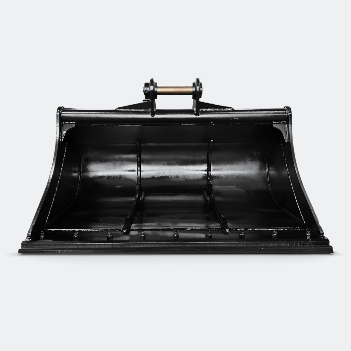 Excavator Bucket: Clean - up Bucket, 6 ton – 10 ton Excavator - 54" - John Deere 70–100 wedge (WBM 80) - Bully Dog Equipment