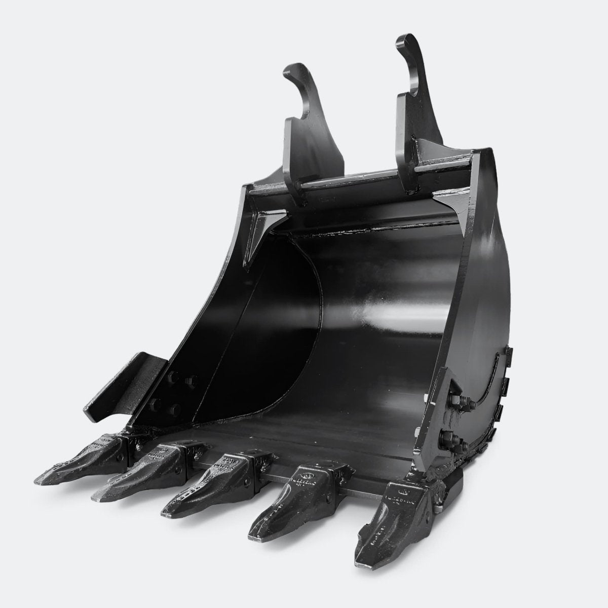 Excavator Bucket: Digging Bucket, 11 ton – 16 ton Excavator - 22" - WBM 120 wedge - Bully Dog Equipment