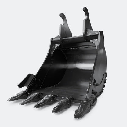 Excavator Bucket: Digging Bucket, 11 ton – 16 ton Excavator - 22" - WBM 120 wedge - Bully Dog Equipment
