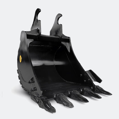 Excavator Bucket: Digging Bucket, 11 ton – 16 ton Excavator - 22" - WBM 120 wedge - Bully Dog Equipment