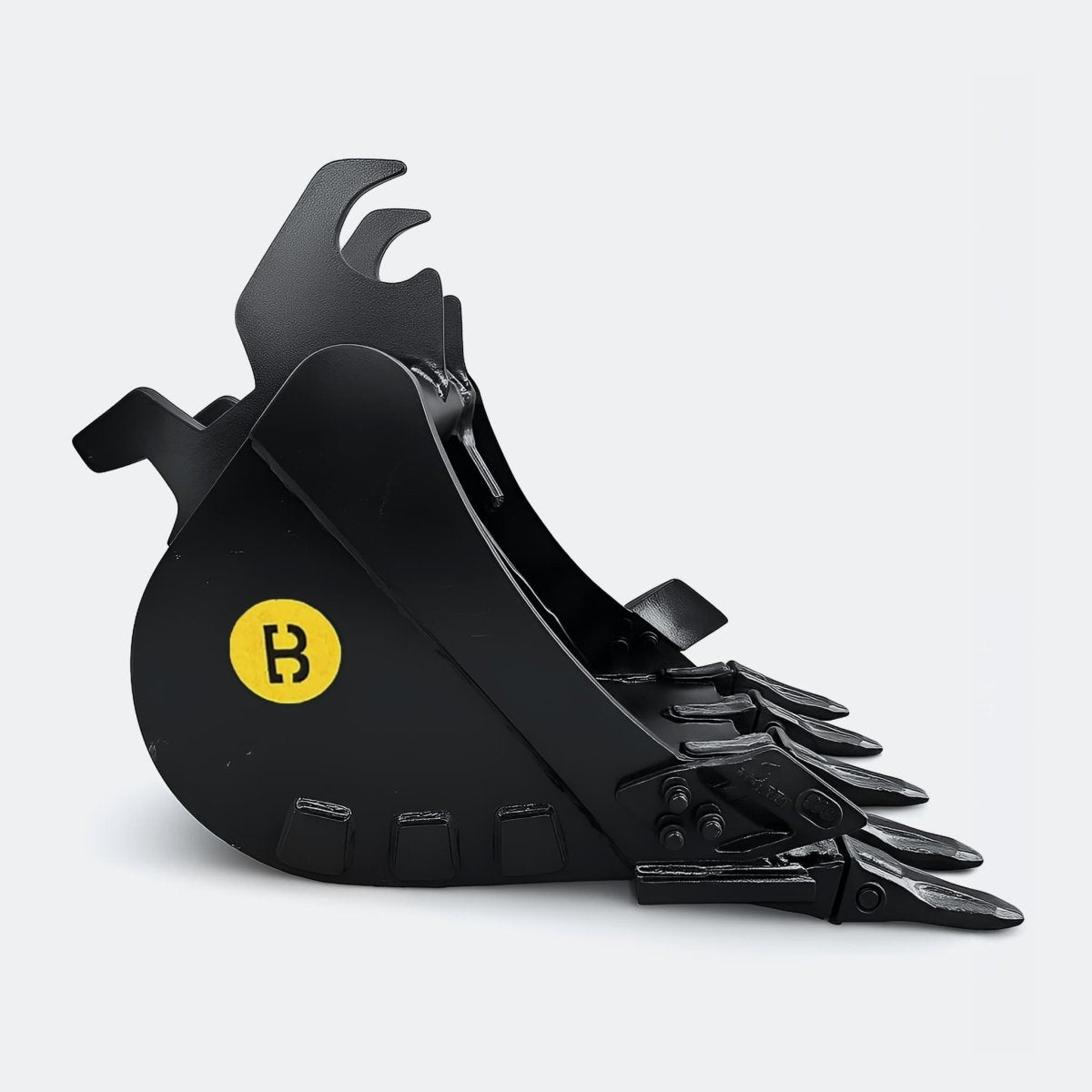 Excavator Bucket: Digging Bucket, 2 ton – 4 ton Excavator - 17" - John Deere 26–40 wedge (WBM 35) - Bully Dog Equipment