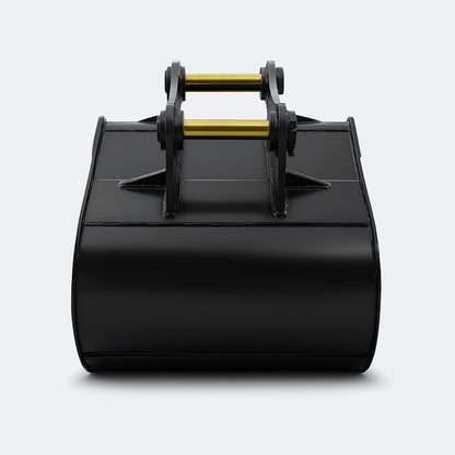 Excavator Bucket: Digging Bucket, 7 ton – 10 ton Excavator - 30" - John Deere 70–100 wedge (WBM 80) - Bully Dog Equipment