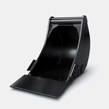 Excavator Bucket: Digging Bucket, 7 ton – 10 ton Excavator - 18" - John Deere 70–100 wedge (WBM 80) - Bully Dog Equipment
