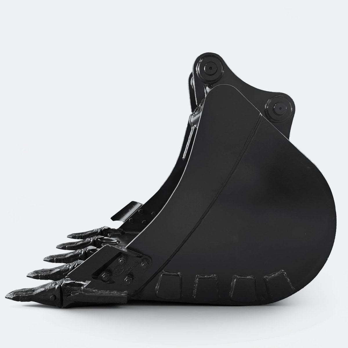 Excavator Bucket: Digging Bucket, 7 ton – 10 ton Excavator - 30" - John Deere 70–100 wedge (WBM 80) - Bully Dog Equipment