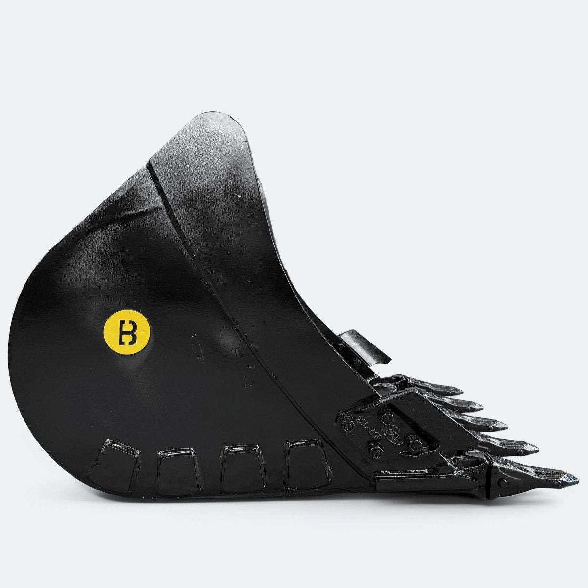 Excavator Bucket: Digging Bucket, 7 ton – 10 ton Excavator - 30" - John Deere 70–100 wedge (WBM 80) - Bully Dog Equipment