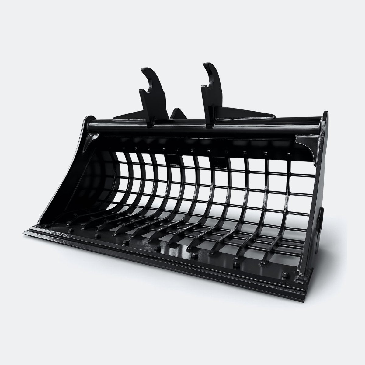 Excavator Bucket: Skeleton Bucket with cutting edge, 5 ton – 6 ton Excavator - 48" - John Deere 50–60 wedge (WBM 50) - Bully Dog Equipment