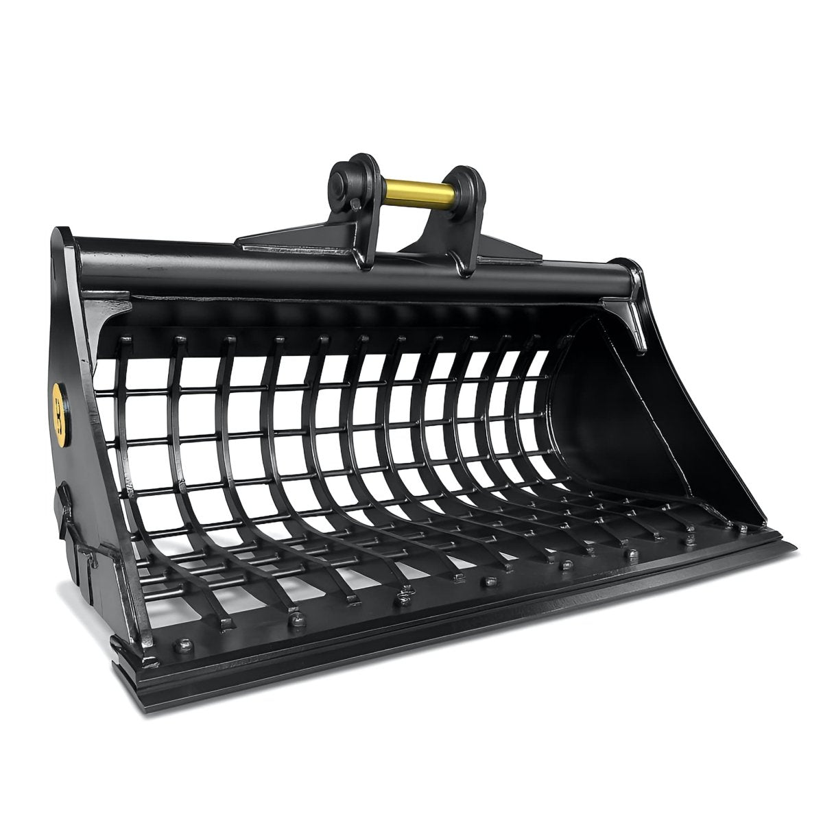 Excavator Bucket: Skeleton Bucket with cutting edge, 5 ton – 6 ton Excavator - 48" - Yanmar 50–60 pins - Bully Dog Equipment