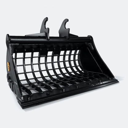 Excavator Bucket: Skeleton Bucket with cutting edge, 5 ton – 6 ton Excavator - 42" - John Deere 50–60 wedge (WBM 50) - Bully Dog Equipment