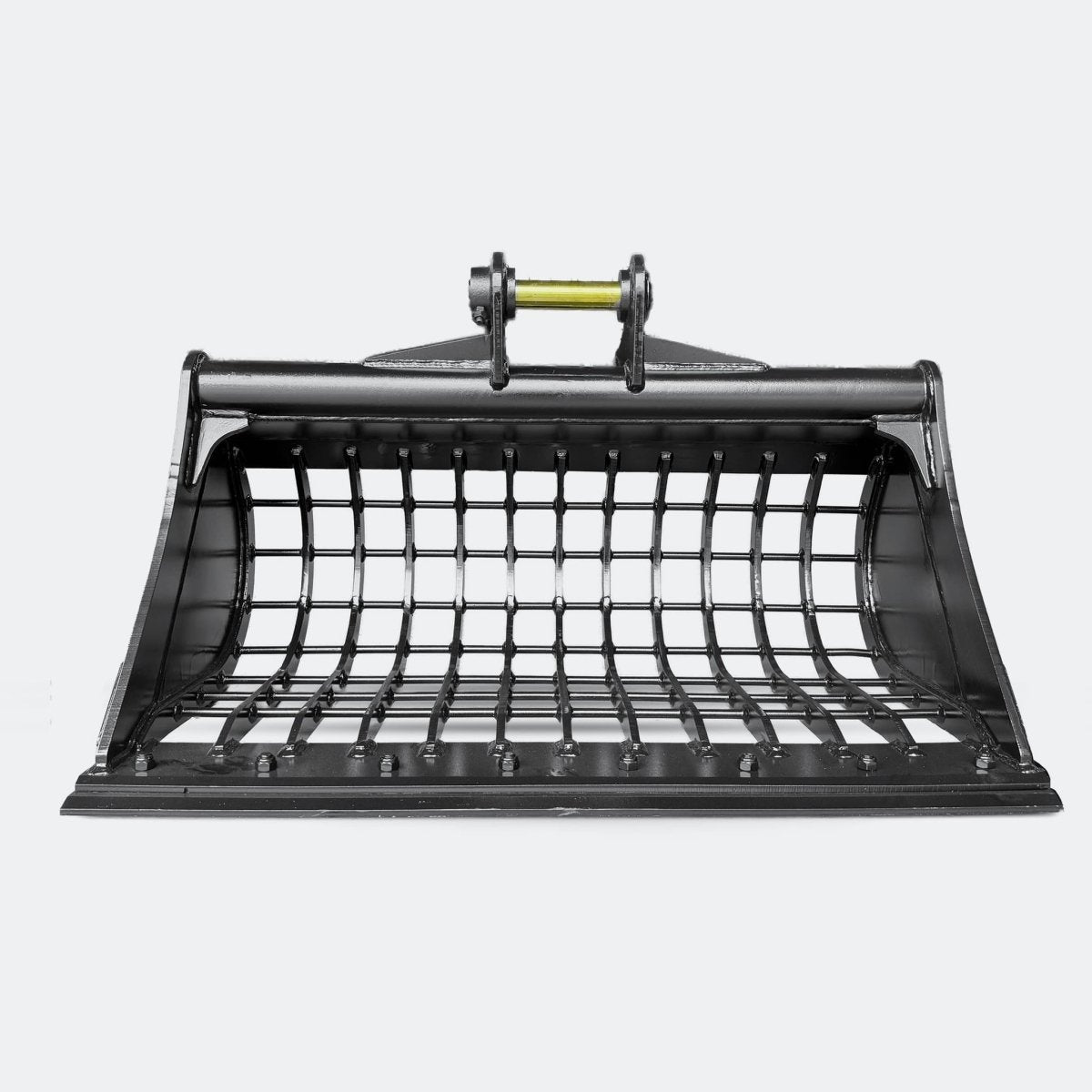 Excavator Bucket: Skeleton Bucket with cutting edge, 5 ton – 6 ton Excavator - 48" - Yanmar 50–60 pins - Bully Dog Equipment