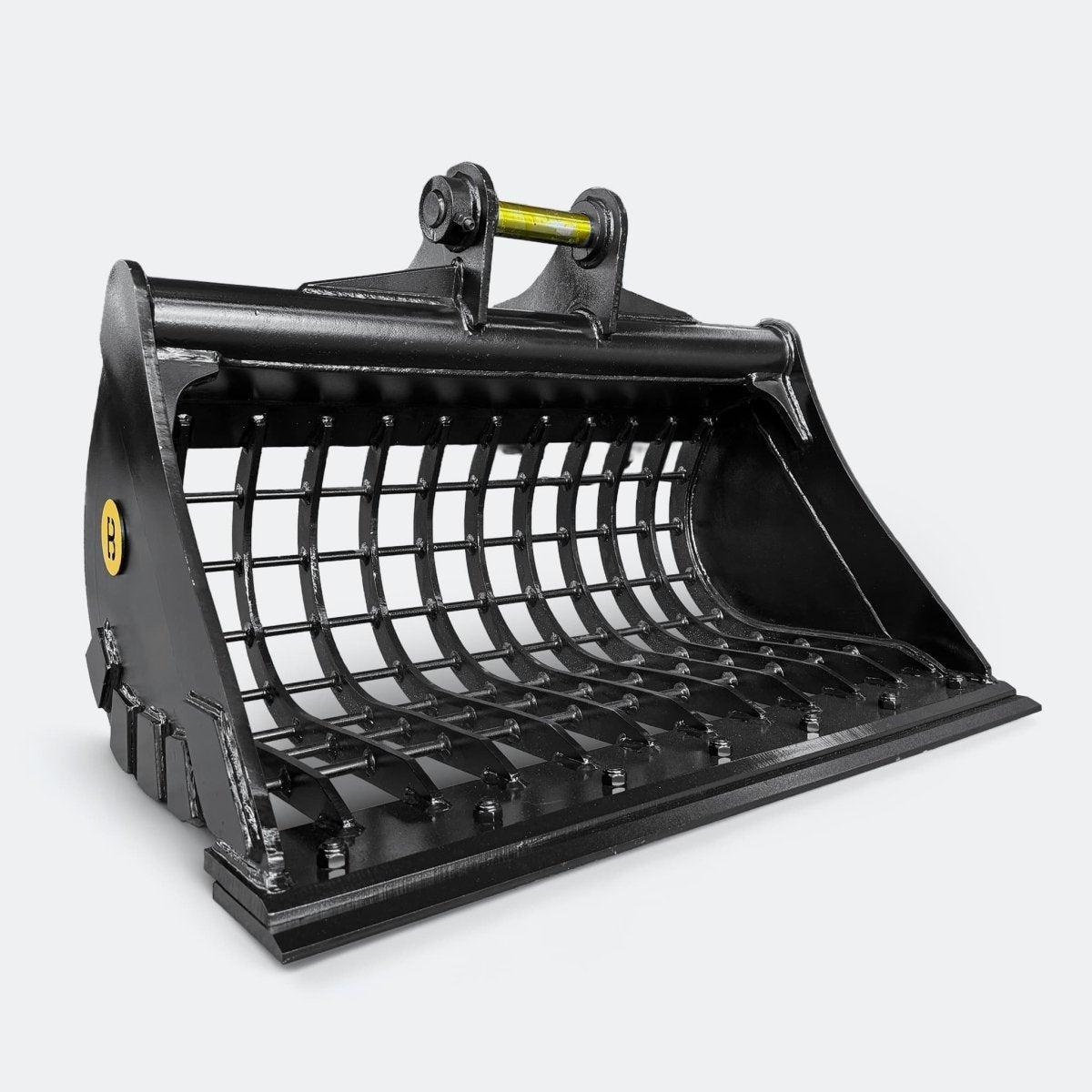 Excavator Bucket: Skeleton Bucket with cutting edge, 5 ton – 6 ton Excavator - 42" - Yanmar 50–60 pins - Bully Dog Equipment