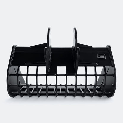 Excavator Bucket: Skeleton Bucket with cutting edge, 5 ton – 6 ton Excavator - 42" - John Deere 50–60 wedge (WBM 50) - Bully Dog Equipment