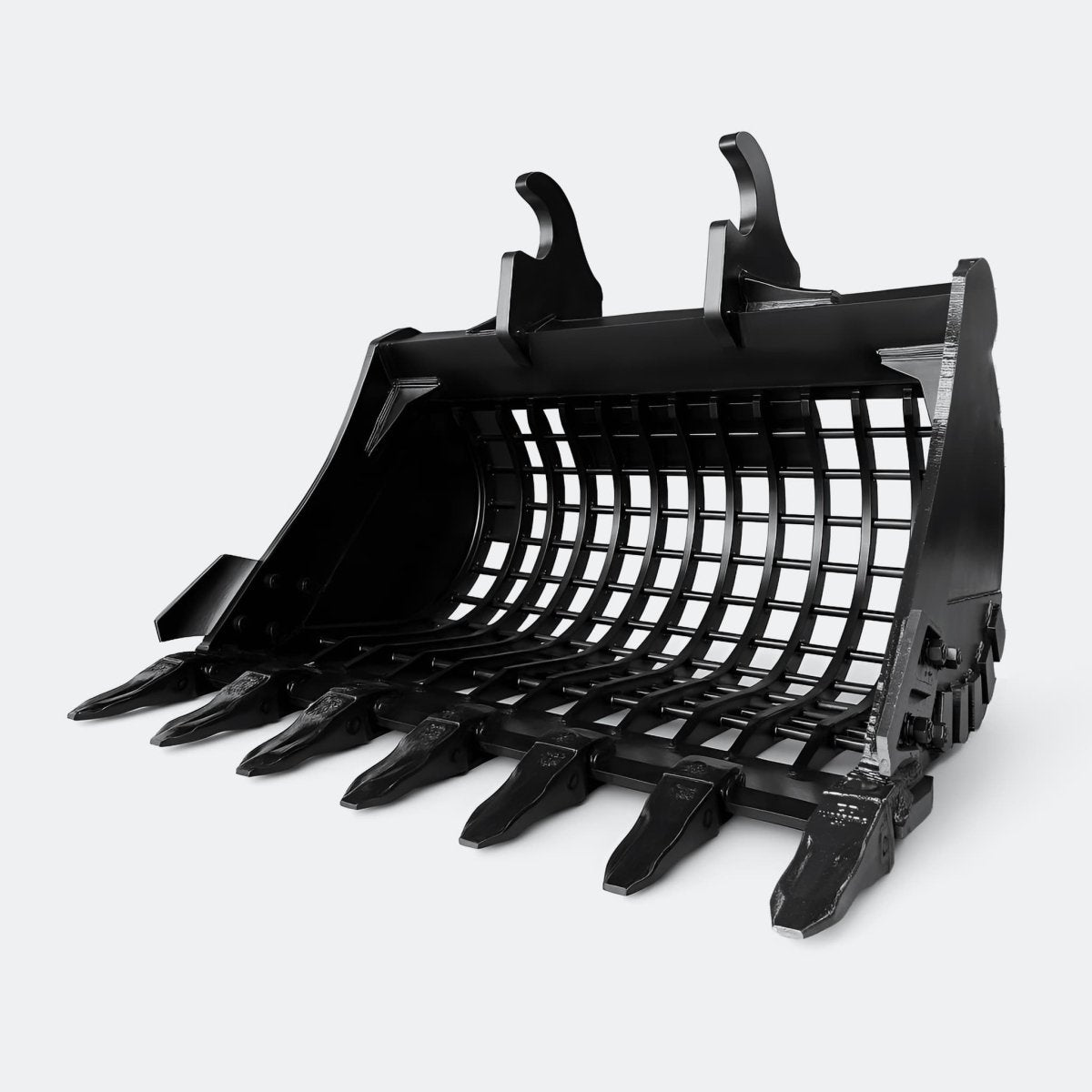 Excavator Bucket: Skeleton Digging Bucket, 20 ton – 25 ton Excavator - 66" - WBM 200 wedge coupler - Bully Dog Equipment