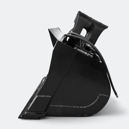 Excavator Bucket: Tilt / Wrist Bucket, 12 ton – 17 ton Excavator - 54" - WBM 150 wedge coupler - Bully Dog Equipment