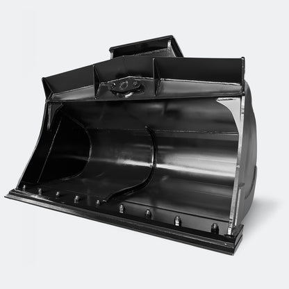 Excavator Bucket: Tilt / Wrist Bucket, 12 ton – 17 ton Excavator - 54" - WBM 150 wedge coupler - Bully Dog Equipment